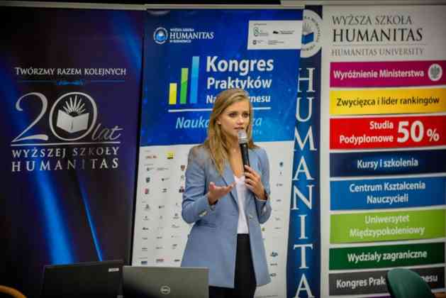 III Kongres Praktyków Nauki i Biznesu w Sosnowcu – fot. Wyższa Szkoła Humanitas