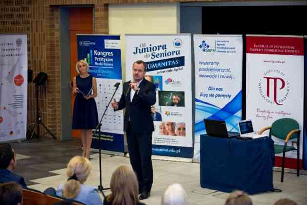 III Kongres Praktyk&oacute;w Nauki i Biznesu w Sosnowcu &ndash; fot. Wyższa Szkoła Humanitas