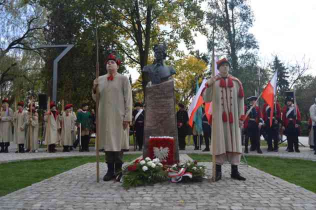 Wielka bitwa na rynku i odsłonięcie pomnika Tadeusza Kościuszki w Czeladzi - fot. MZ