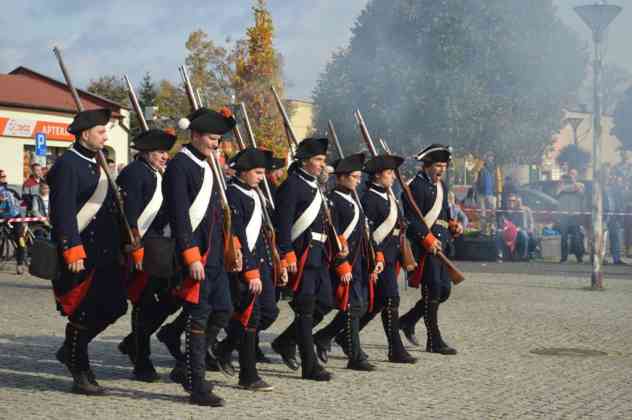 Wielka bitwa na rynku i odsłonięcie pomnika Tadeusza Kościuszki w Czeladzi - fot. MZ