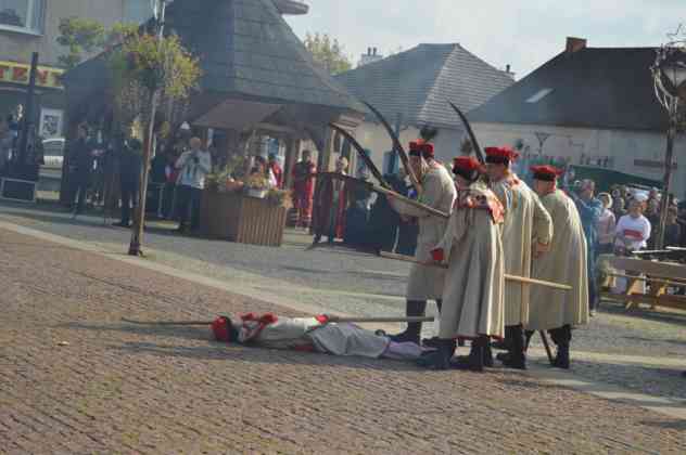 Wielka bitwa na rynku i odsłonięcie pomnika Tadeusza Kościuszki w Czeladzi - fot. MZ