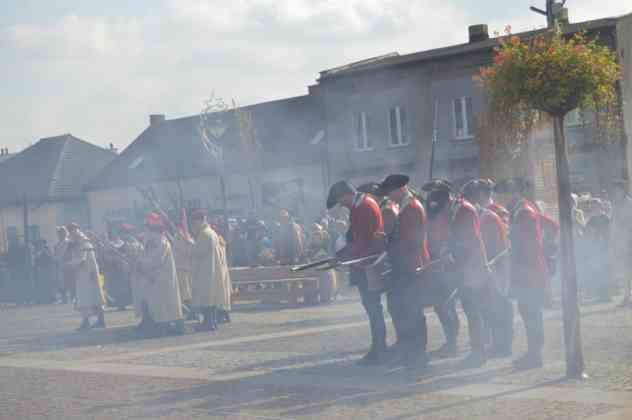 Wielka bitwa na rynku i odsłonięcie pomnika Tadeusza Kościuszki w Czeladzi - fot. MZ