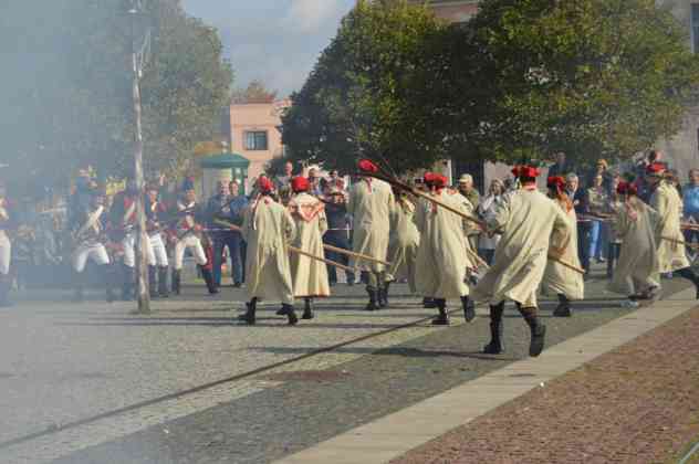 Wielka bitwa na rynku i odsłonięcie pomnika Tadeusza Kościuszki w Czeladzi - fot. MZ