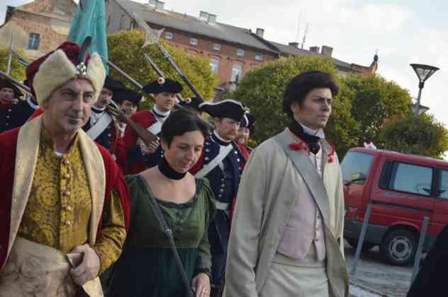 Wielka bitwa na rynku i odsłonięcie pomnika Tadeusza Kościuszki w Czeladzi - fot. MZ