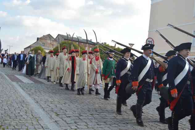 Wielka bitwa na rynku i odsłonięcie pomnika Tadeusza Kościuszki w Czeladzi - fot. MZ