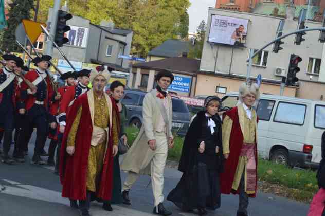 Wielka bitwa na rynku i odsłonięcie pomnika Tadeusza Kościuszki w Czeladzi - fot. MZ