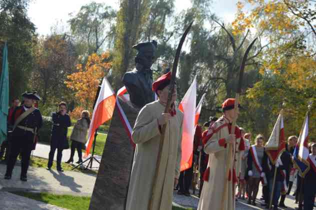 Wielka bitwa na rynku i odsłonięcie pomnika Tadeusza Kościuszki w Czeladzi - fot. MZ