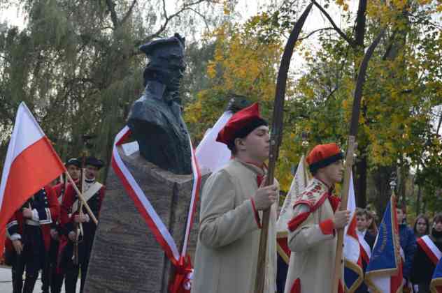 Wielka bitwa na rynku i odsłonięcie pomnika Tadeusza Kościuszki w Czeladzi - fot. MZ
