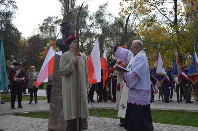 Wielka bitwa na rynku i odsłonięcie pomnika Tadeusza Kościuszki w Czeladzi - fot. MZ