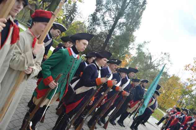 Wielka bitwa na rynku i odsłonięcie pomnika Tadeusza Kościuszki w Czeladzi - fot. MZ