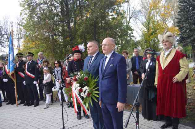 Wielka bitwa na rynku i odsłonięcie pomnika Tadeusza Kościuszki w Czeladzi - fot. MZ