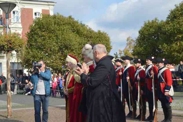 Wielka bitwa na rynku i odsłonięcie pomnika Tadeusza Kościuszki w Czeladzi - fot. MZ