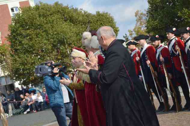 Wielka bitwa na rynku i odsłonięcie pomnika Tadeusza Kościuszki w Czeladzi - fot. MZ