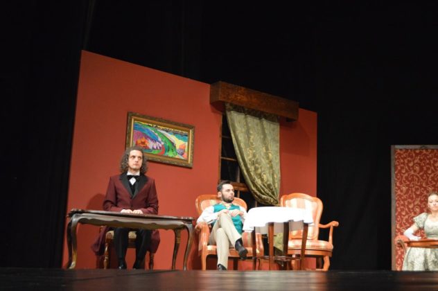 Zdjęcia z pr&oacute;by &bdquo;Wojny świat&oacute;w&rdquo; w Teatrze Zagłębia &ndash; fot. MZ