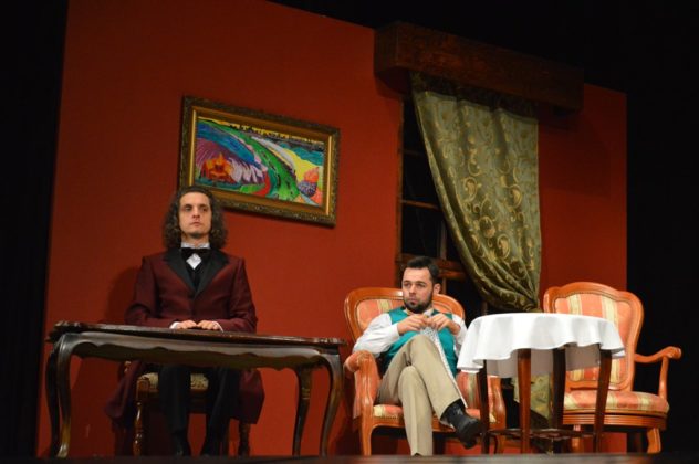 Zdjęcia z pr&oacute;by &bdquo;Wojny świat&oacute;w&rdquo; w Teatrze Zagłębia &ndash; fot. MZ