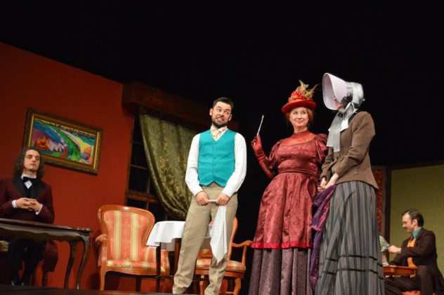 Zdjęcia z pr&oacute;by &bdquo;Wojny świat&oacute;w&rdquo; w Teatrze Zagłębia &ndash; fot. MZ