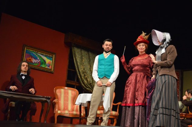 Zdjęcia z pr&oacute;by &bdquo;Wojny świat&oacute;w&rdquo; w Teatrze Zagłębia &ndash; fot. MZ