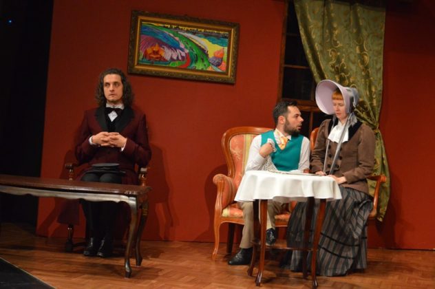 Zdjęcia z pr&oacute;by &bdquo;Wojny świat&oacute;w&rdquo; w Teatrze Zagłębia &ndash; fot. MZ