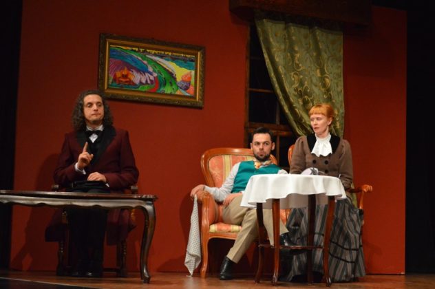 Zdjęcia z pr&oacute;by &bdquo;Wojny świat&oacute;w&rdquo; w Teatrze Zagłębia &ndash; fot. MZ