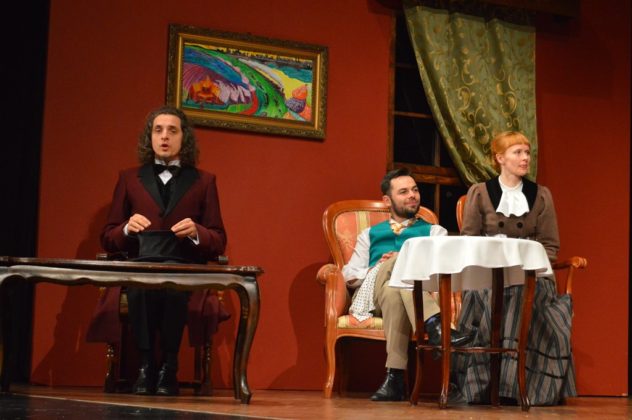 Zdjęcia z pr&oacute;by &bdquo;Wojny świat&oacute;w&rdquo; w Teatrze Zagłębia &ndash; fot. MZ