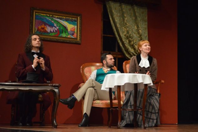 Zdjęcia z pr&oacute;by &bdquo;Wojny świat&oacute;w&rdquo; w Teatrze Zagłębia &ndash; fot. MZ