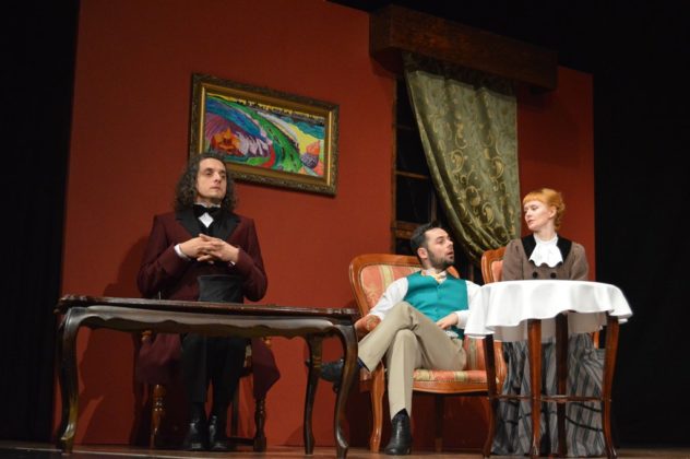 Zdjęcia z pr&oacute;by &bdquo;Wojny świat&oacute;w&rdquo; w Teatrze Zagłębia &ndash; fot. MZ