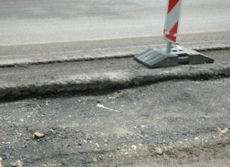 Utrudnienia na Legionów Polskich - fot. UM Dąbrowa Górnicza