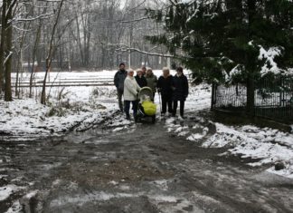 Mieszkańcy ulicy Dreszera - fot. archiwum prywatne