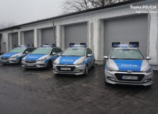 Nowe radiowozy dla dąbrowskich policjantów - fot. KMP Dąbrowa Górnicza