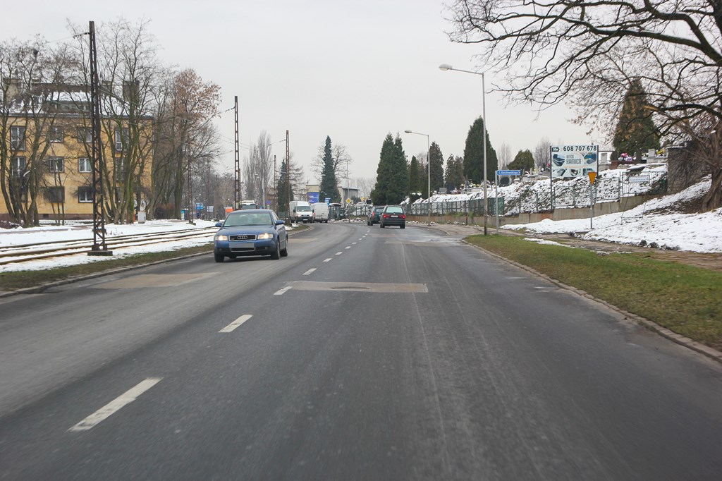 Ulica Andersa w Sosnowcu - fot. UM Sosnowiec