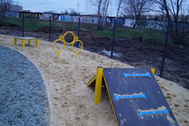 Tor dla ps&oacute;w w Dąbrowie G&oacute;rniczej - fot. MC