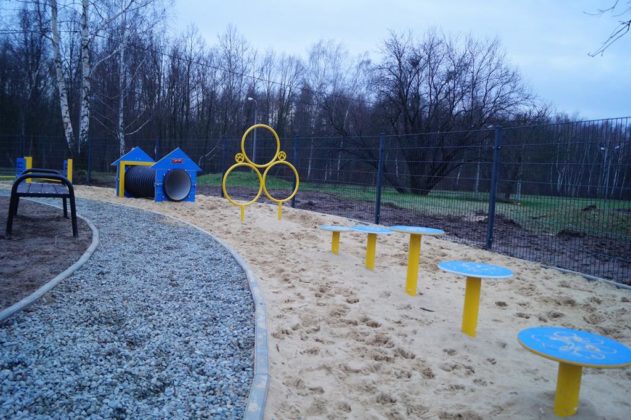 Tor dla ps&oacute;w w Dąbrowie G&oacute;rniczej - fot. MC