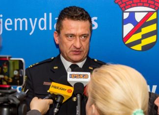 Ireneusz Kosielski nowym komendantem Straży Miejskiej w Sosnowcu - fot. Maciej Łydek/UM Sosnowiec