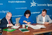 Podpisanie umowy w sprawie kanalizacji w Sosnowcu - fot. UM Sosnowiec