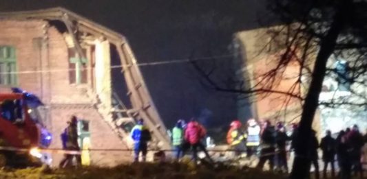 Katastrofa budowlana w Sosnowcu - fot. Sosnowiec998