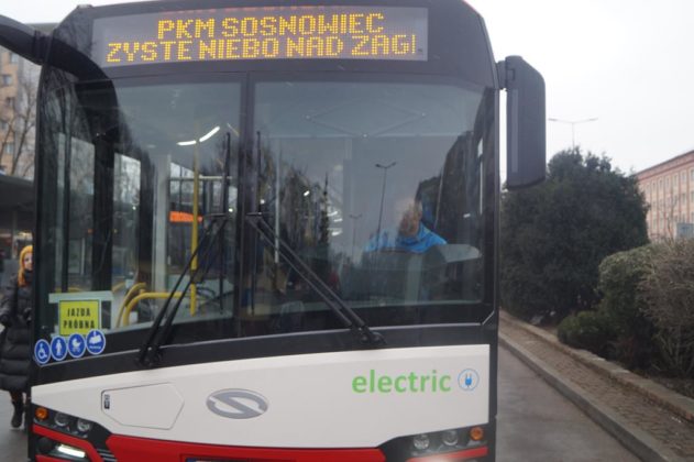 Autobusy elektryczne w Sosnowcu - fot. MC