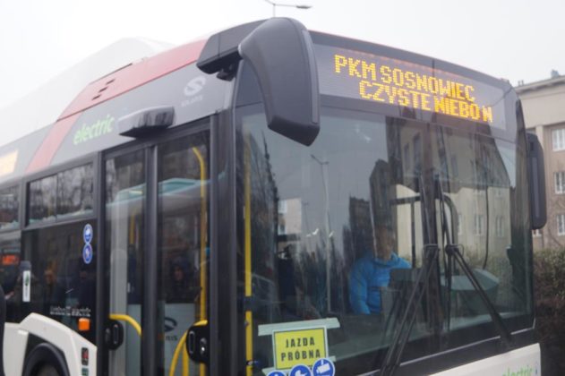 Autobusy elektryczne w Sosnowcu - fot. MC