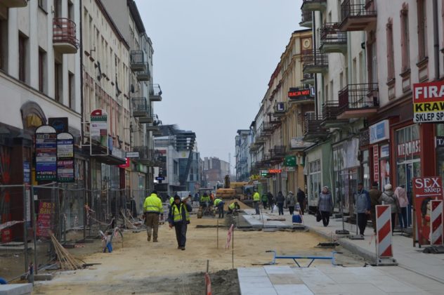 Przebudowa ulicy Modrzejowskiej w Sosnowcu &ndash; fot. MZ