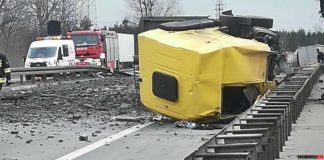Wypadek na S1 - fot. Sosnowiec998/Facebook