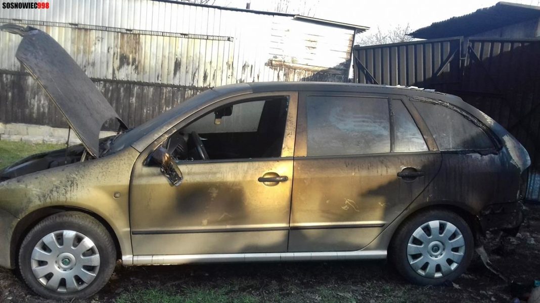 Pożar Sosnowiec - fot. Sosnowiec998/Facebook