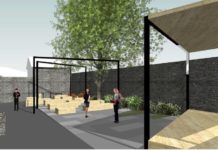 Rynek w Sławkowie [WIZUALIZACJA] - fot. Pracownia Architektoniczna "PARADOX"