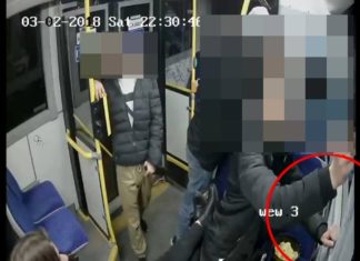 Zniszczenie autobusu w Sosnowcu - fot. UM Sosnowiec