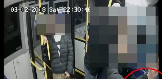 Zniszczenie autobusu w Sosnowcu - fot. UM Sosnowiec