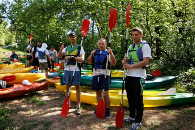 Spływ kajakowy po Białej Przemszy &ndash; fot. UM Sosnowiec