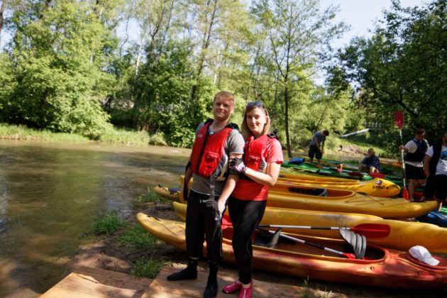 Spływ kajakowy po Białej Przemszy &ndash; fot. UM Sosnowiec