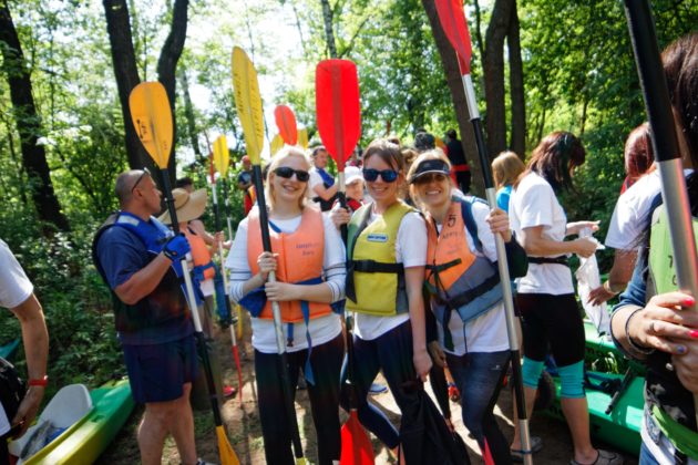 Spływ kajakowy po Białej Przemszy &ndash; fot. UM Sosnowiec
