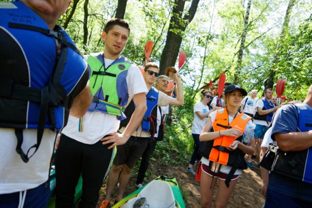 Spływ kajakowy po Białej Przemszy &ndash; fot. UM Sosnowiec