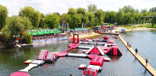 Nowa atrakcja ośrodka Wake Zone Stawiki - fot. Facebook