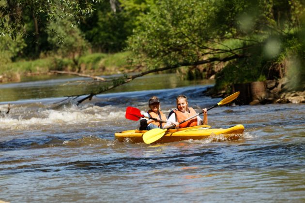 Spływ kajakowy po Białej Przemszy &ndash; fot. UM Sosnowiec