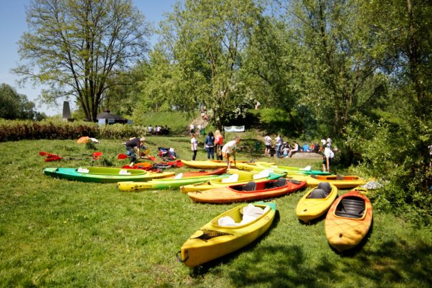 Spływ kajakowy po Białej Przemszy &ndash; fot. UM Sosnowiec